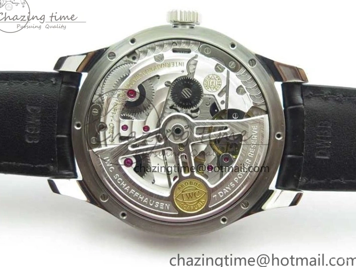 MIROTIME 1230 Portuguese Real PR Real Annual Calendar IW503510 ZF 1:1 Best Edition Green Dial on Black Leather Strap A QuickDry 7097